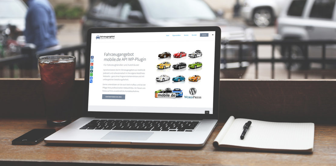 Fahrzeugangebot mobile.de API WordPress-Plugin